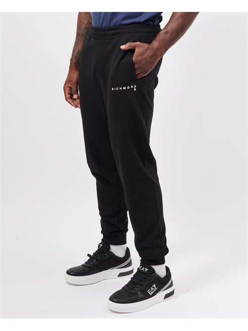 Pantalon de surv?tement noir Richmond X RICHMOND X | UMA24244PABLACK